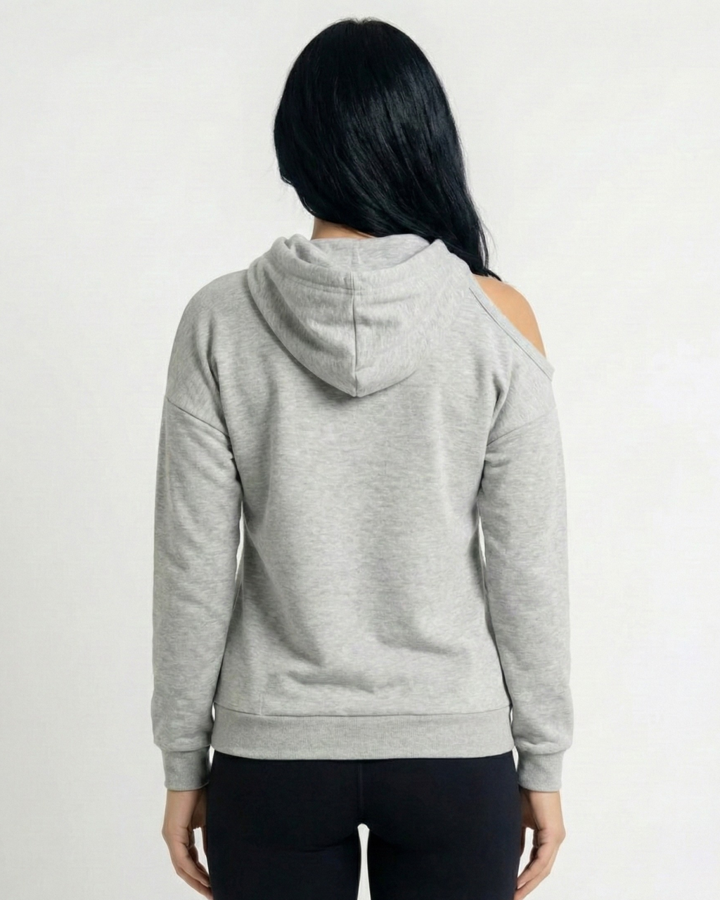 Core Open Shoulder Hoodie