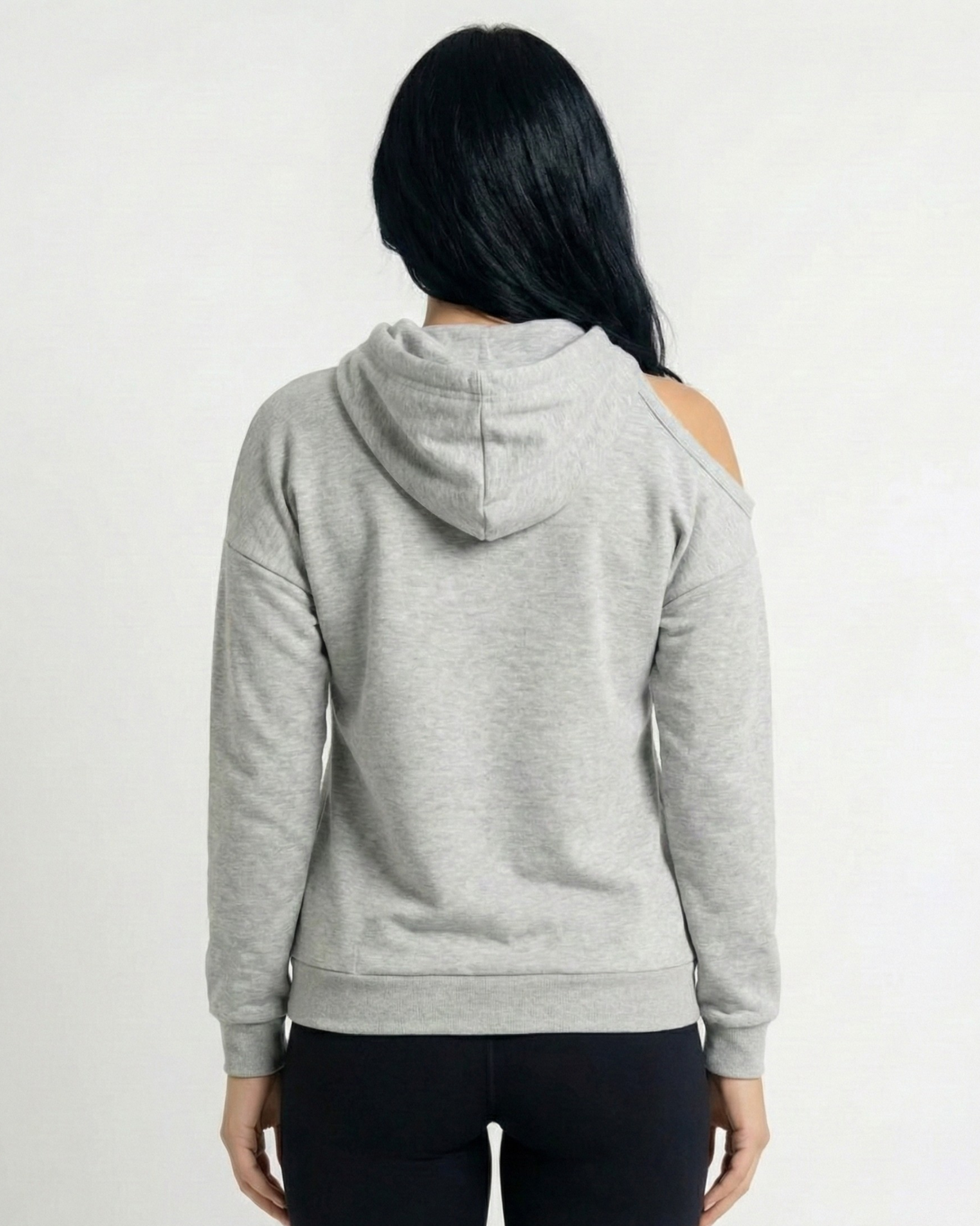 Core Open Shoulder Hoodie