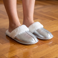 Pantoufla: Metallic Silver