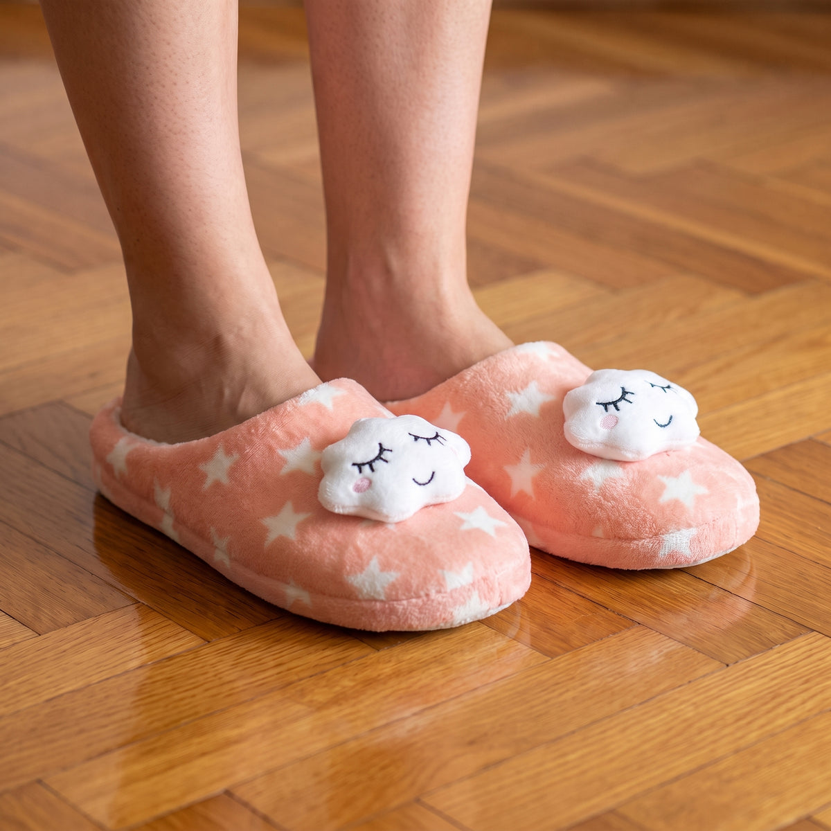 Pantoufla: Sweet Dreams Salmon