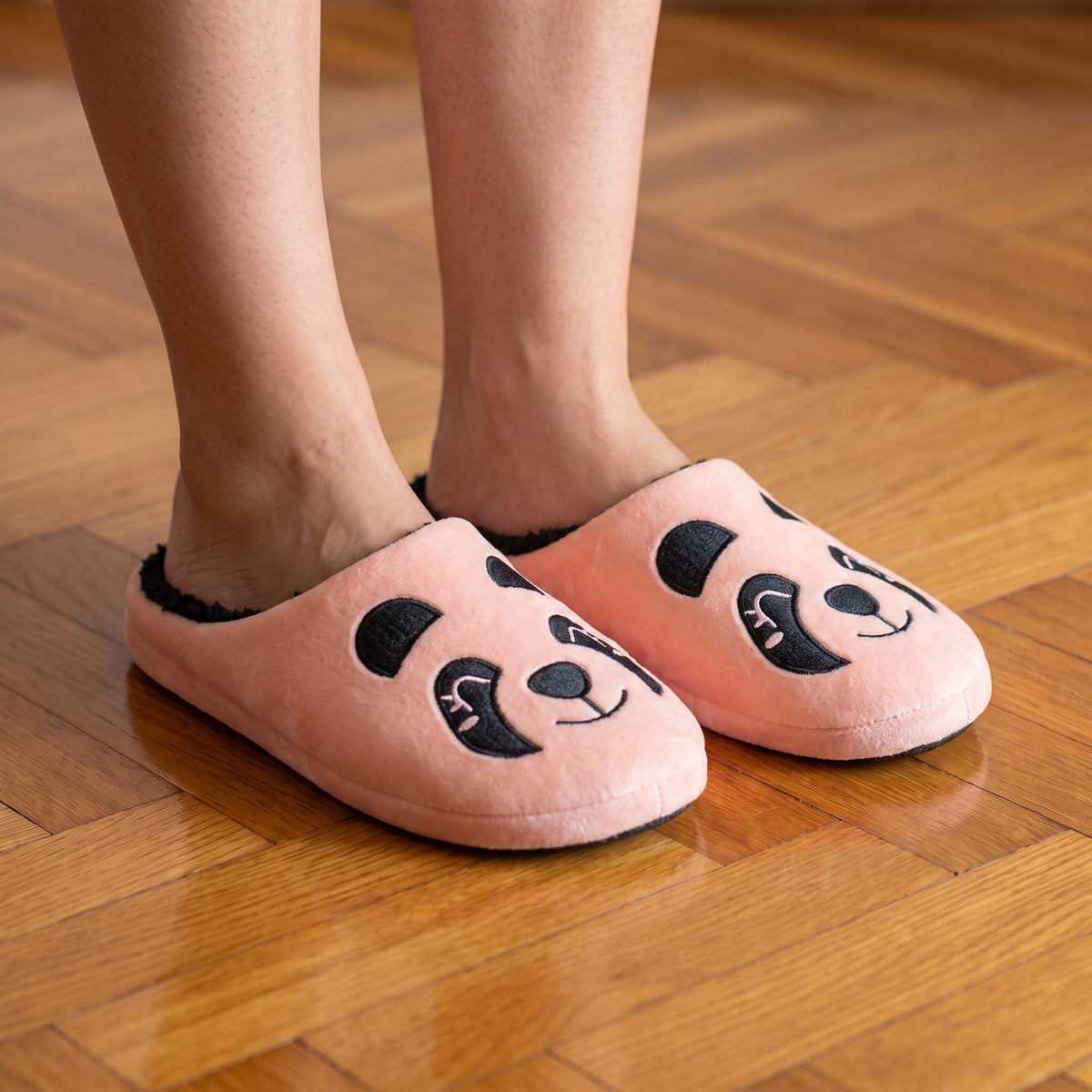Pantoufla: Panda Peach