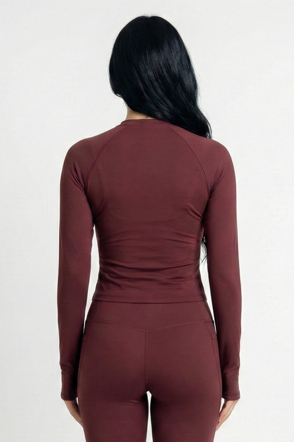 Blaze : Prime Cropped Long Sleeve Top