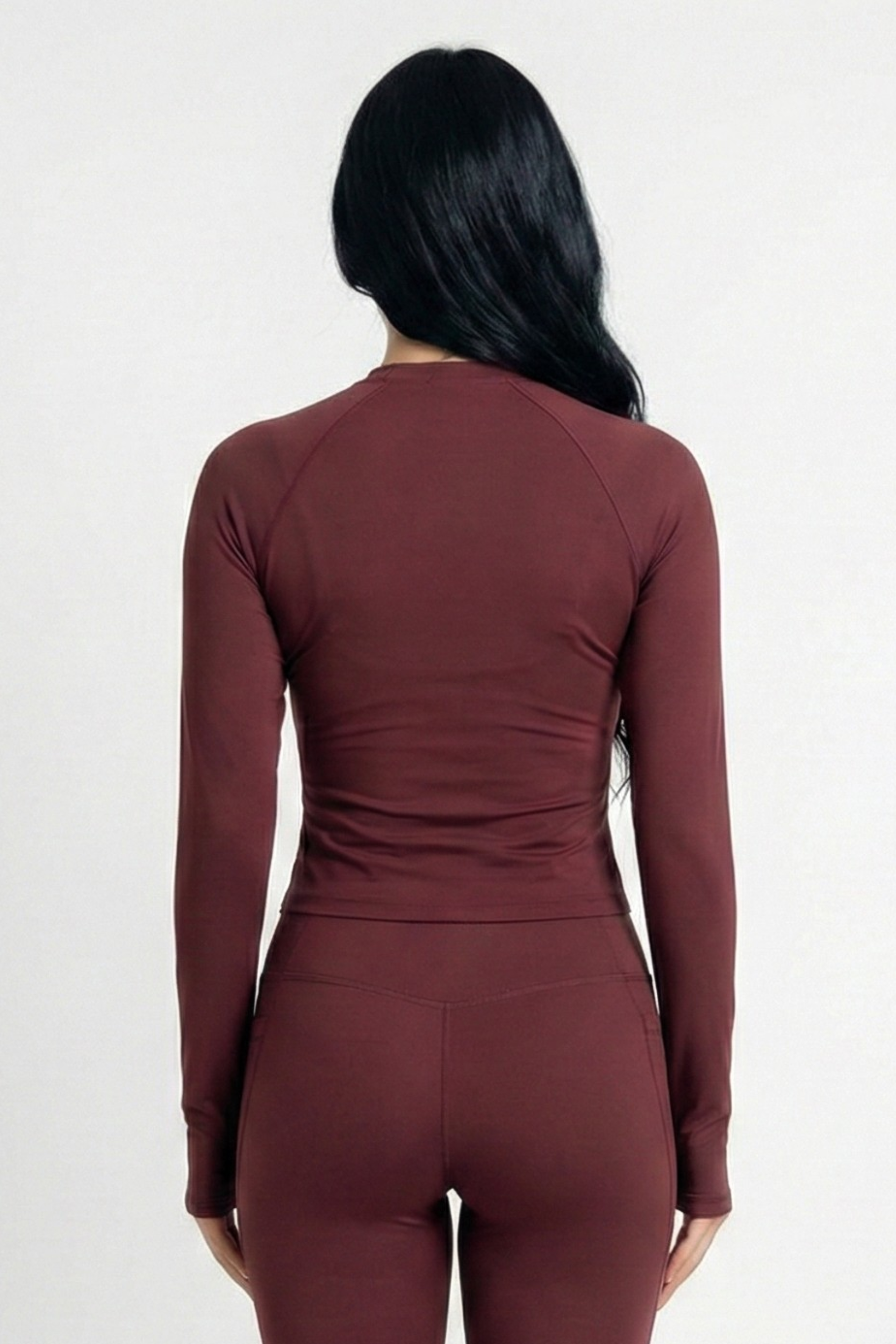 Blaze : Prime Cropped Long Sleeve Top