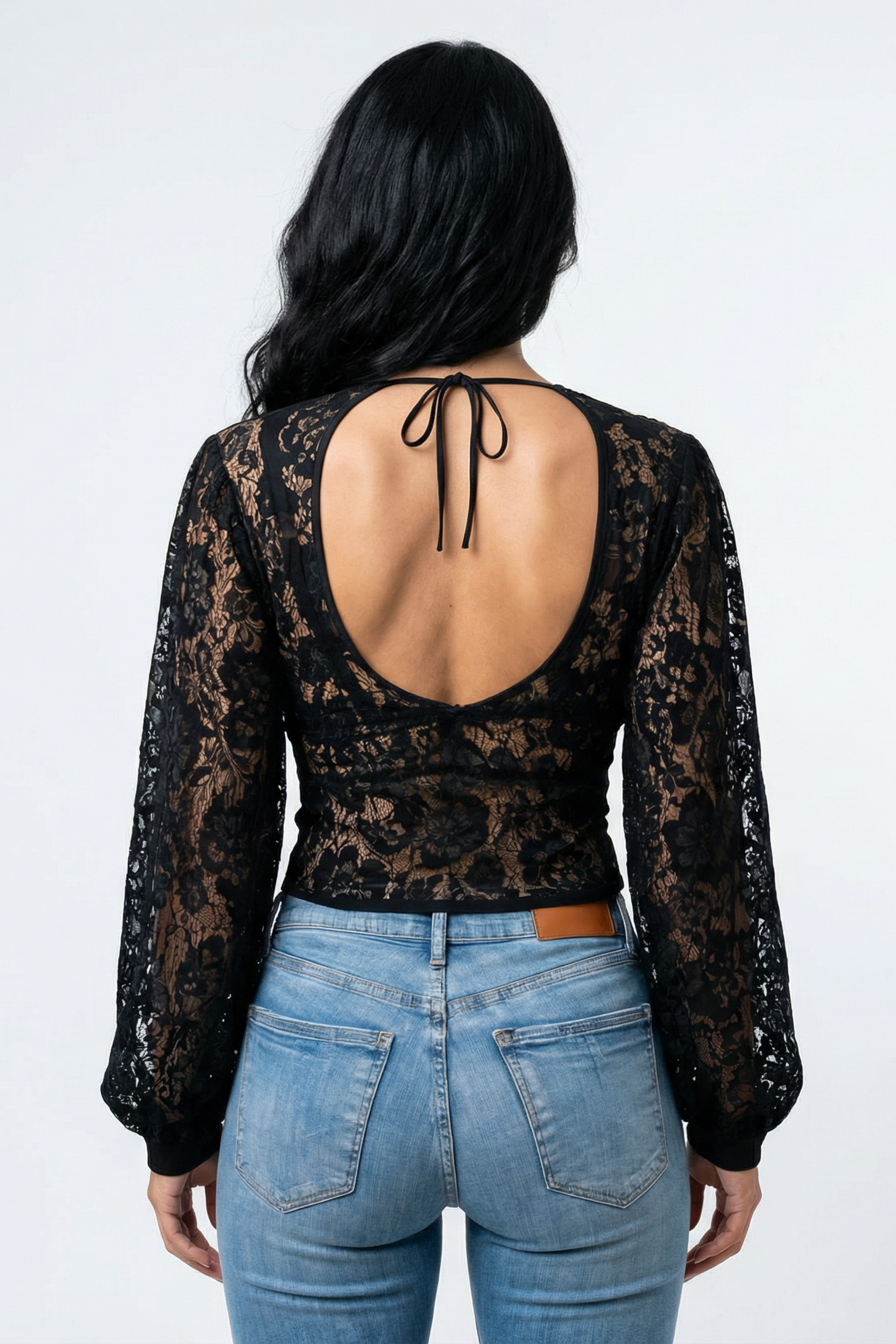 Bronze : Noir Lace Blouson
