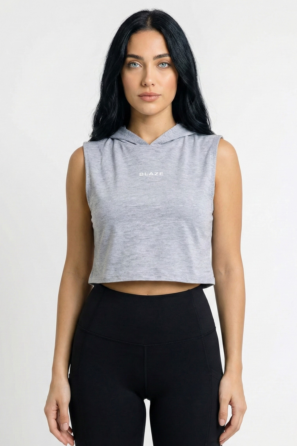Blaze : Core Cropped Hoodie