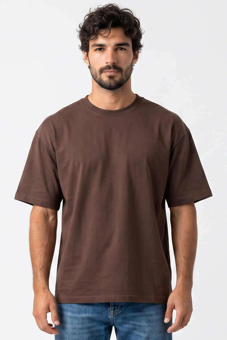 XCED Light Oversized T-shirt brown