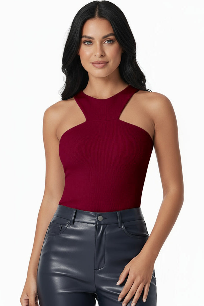 Ivory : Racer Tank Top