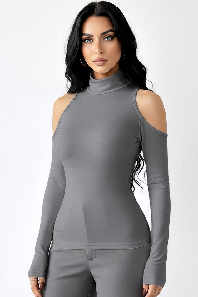 Ivory : Heavy No Shoulder Top