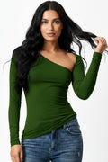 Ivory : Soft Sleeve Top