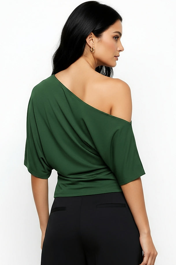 Ivory : Air Asymmetrical Tee