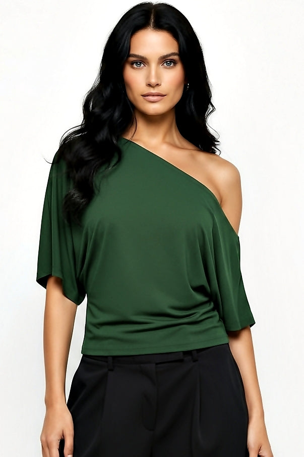 Ivory : Air Asymmetrical Tee
