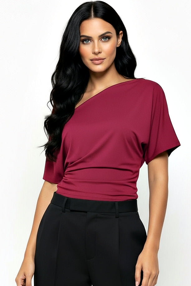 Ivory : Air Asymmetrical Tee