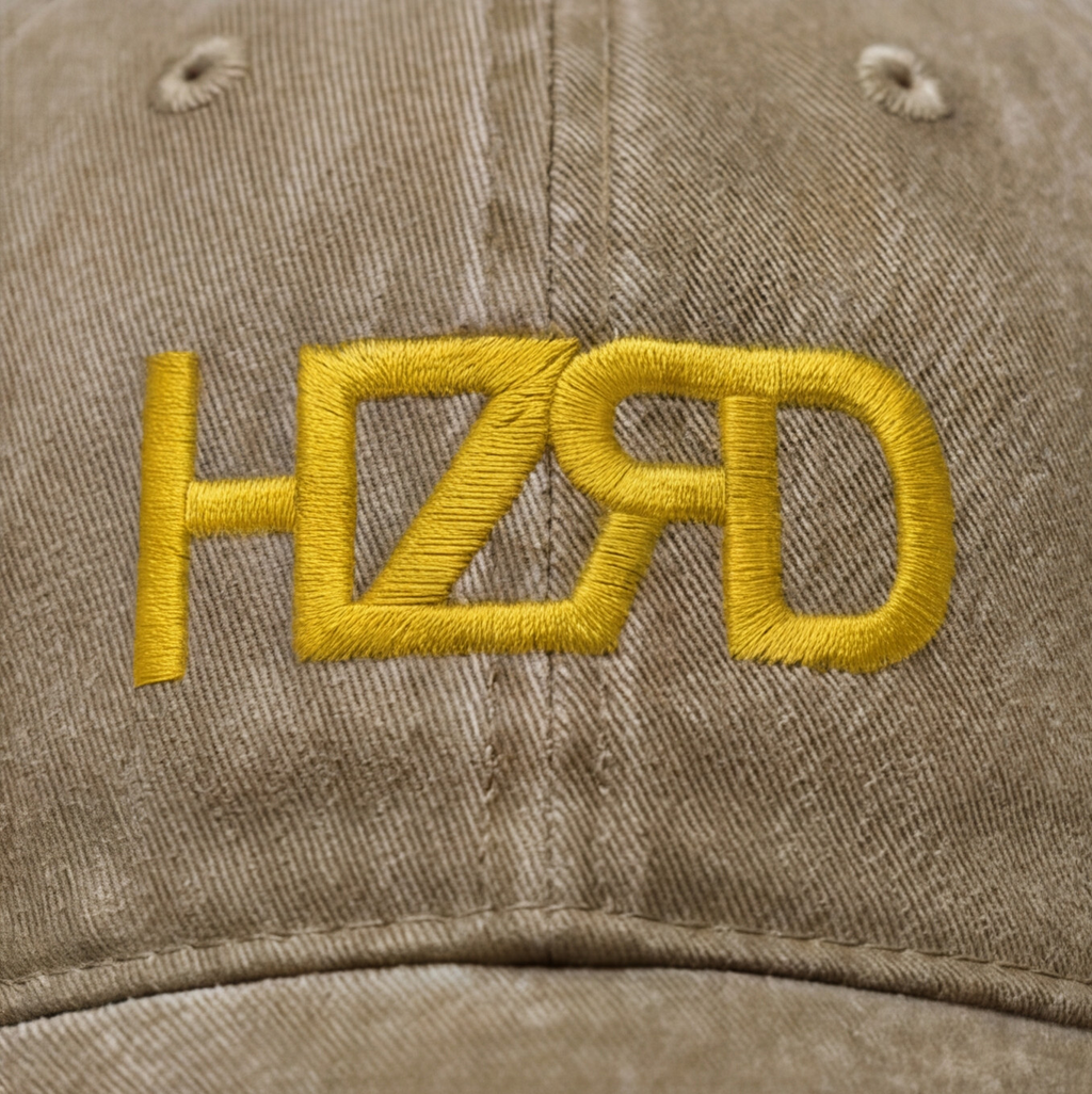 HZRD Washed Cap - Beige