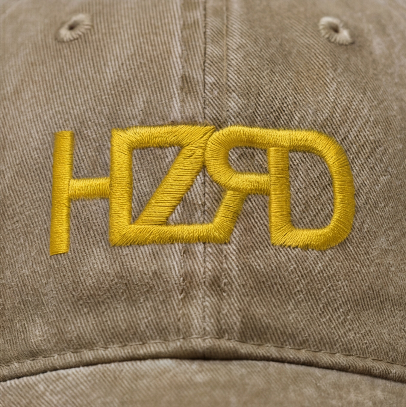 HZRD Washed Cap - Beige