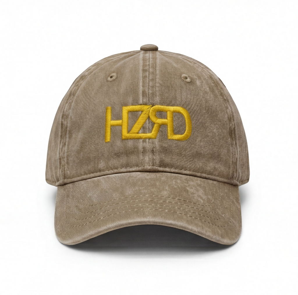 HZRD Washed Cap - Beige