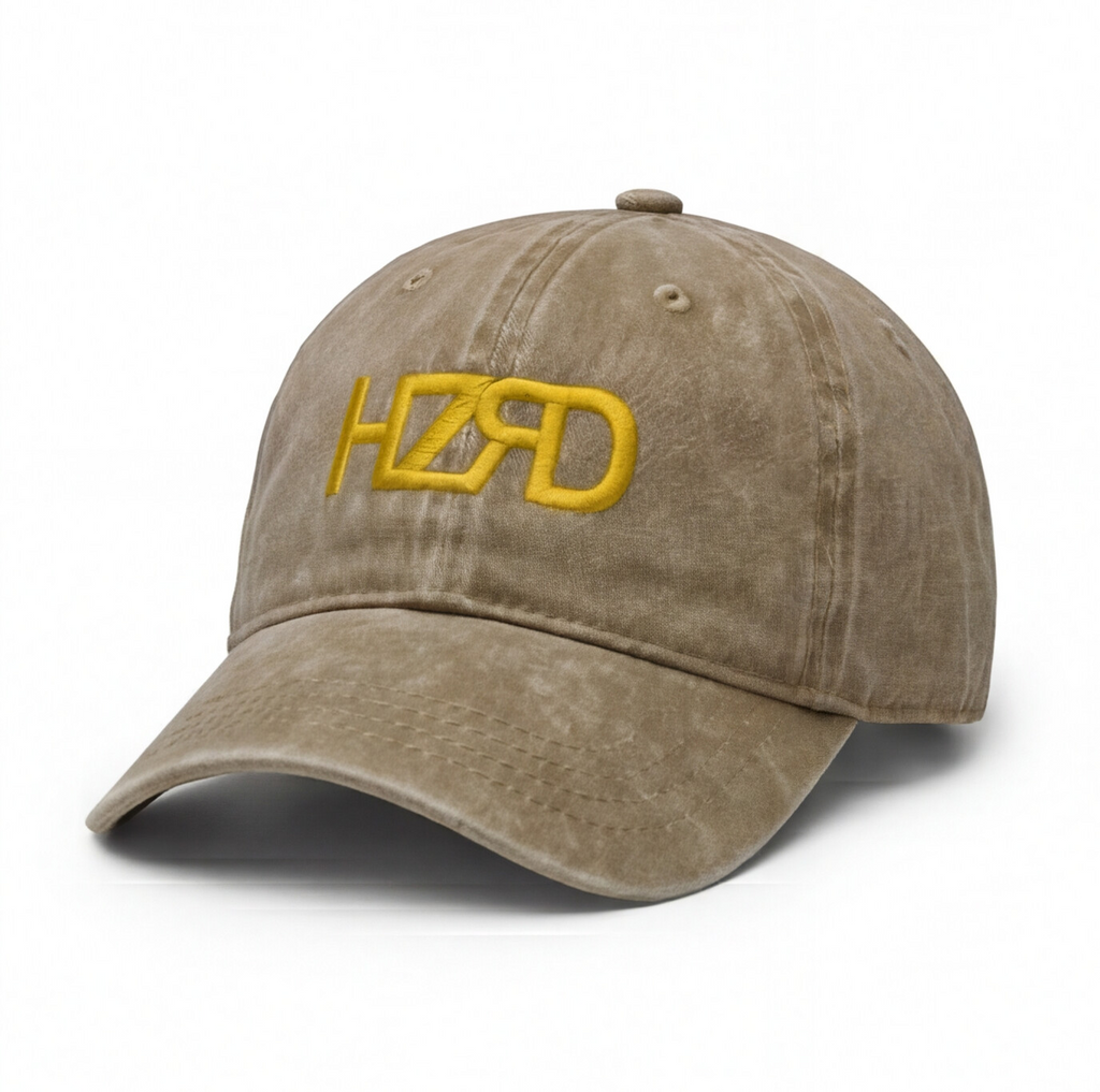 HZRD Washed Cap - Beige