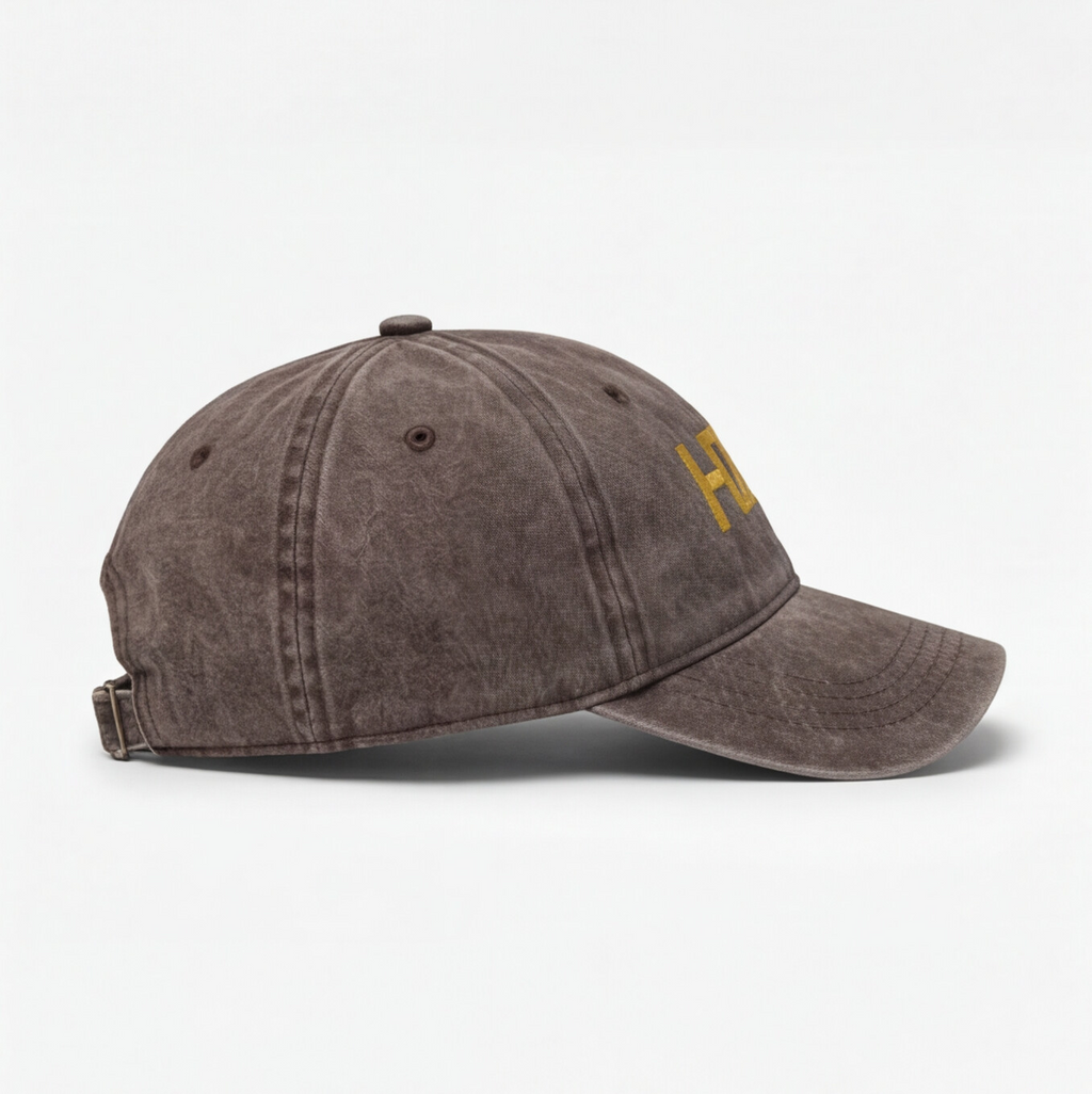 HZRD Washed Cap - Brown