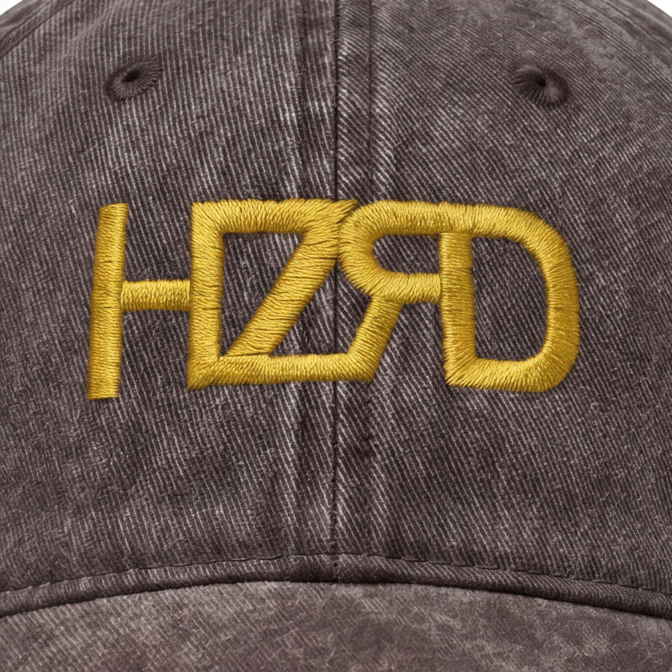 HZRD Washed Cap - Brown