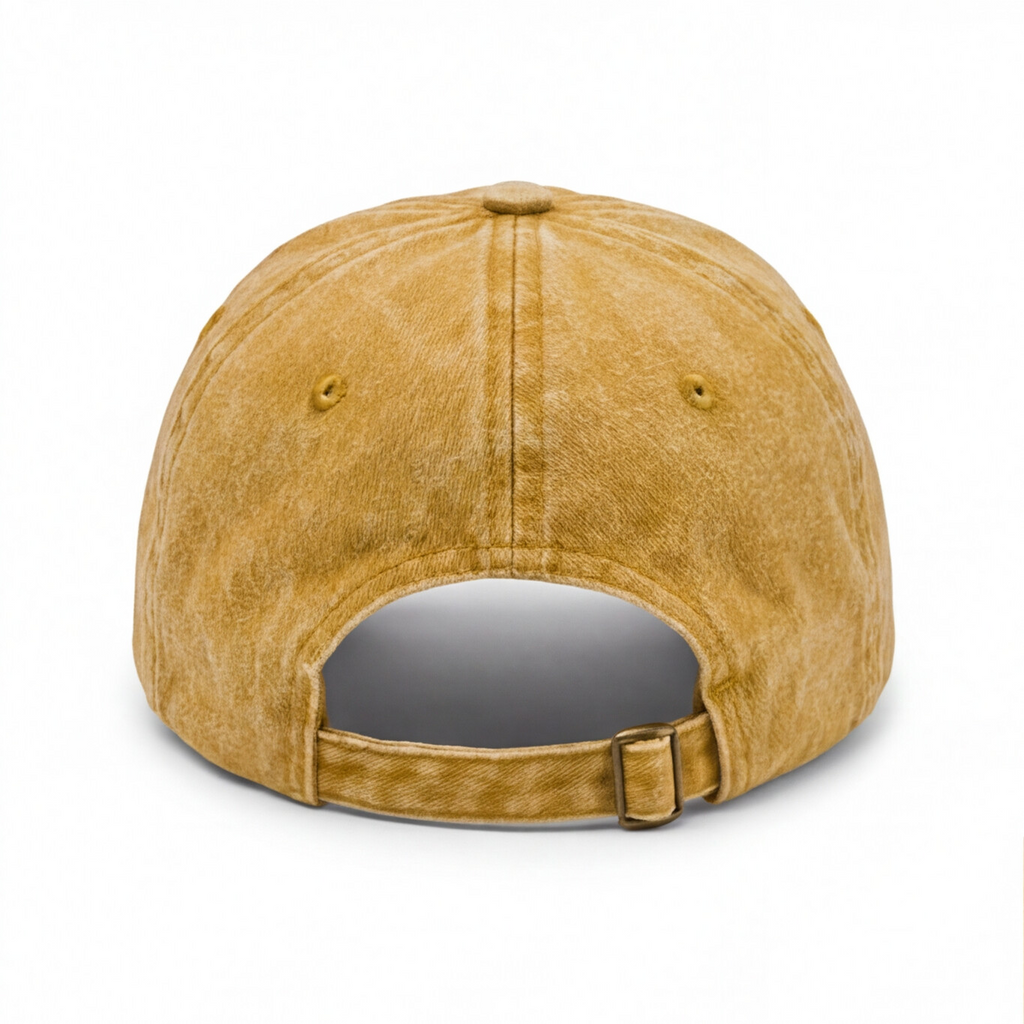 HZRD Washed Cap - Mustard