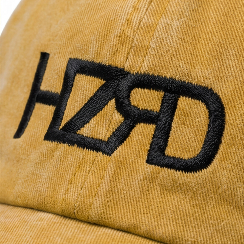HZRD Washed Cap - Mustard