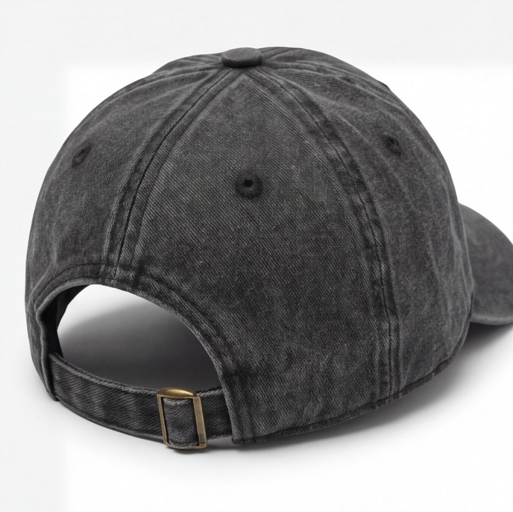 HZRD Washed Cap - Black