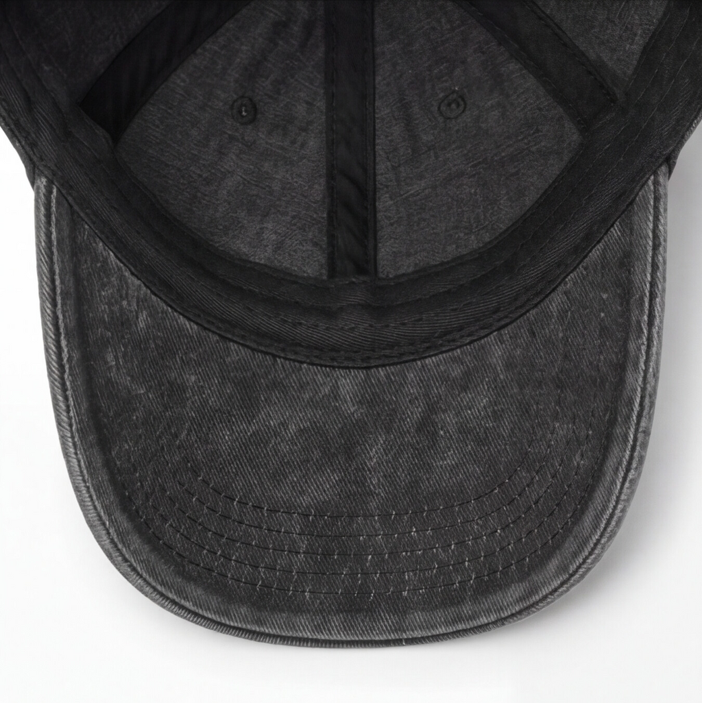 HZRD Washed Cap - Black