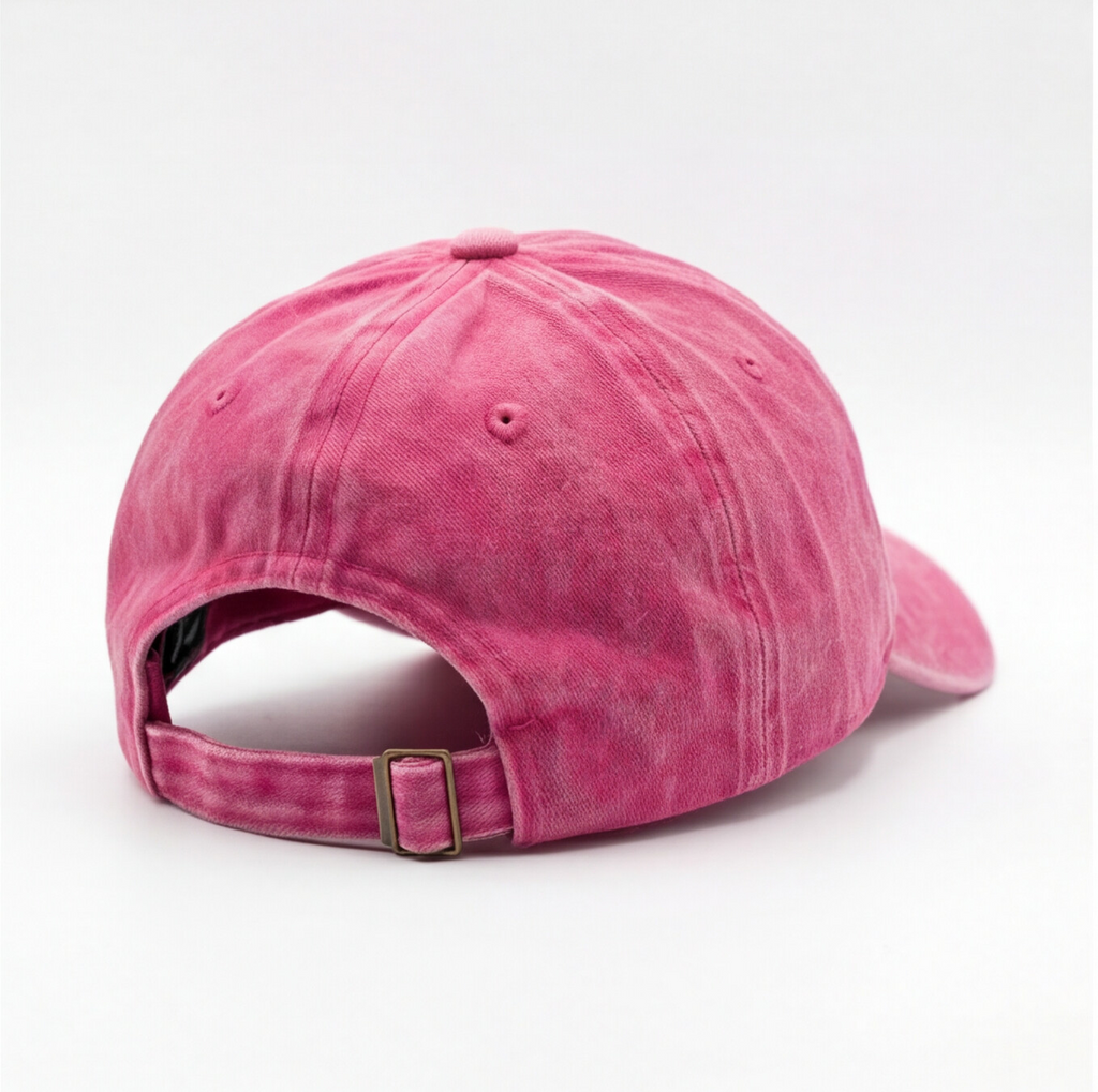 HZRD Washed Cap - Fuchsia
