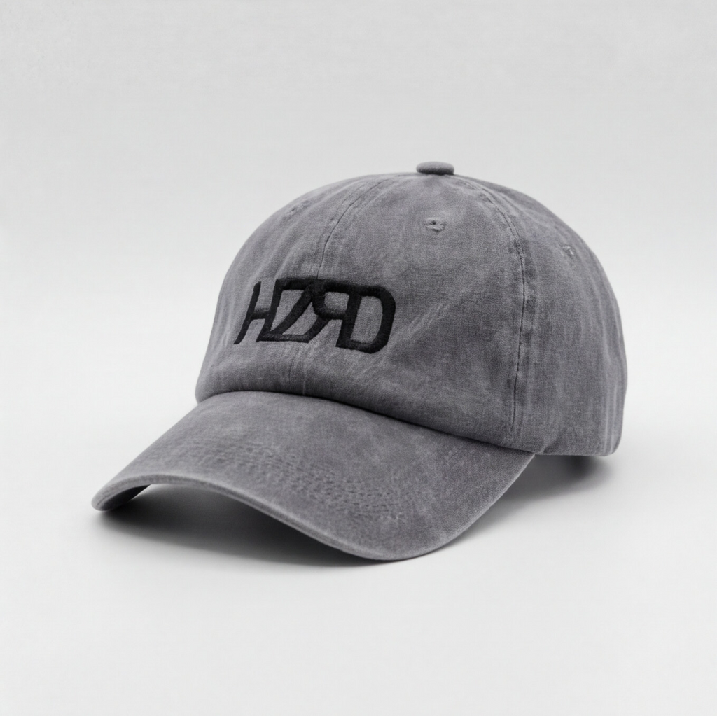 HZRD Washed Cap - Grey