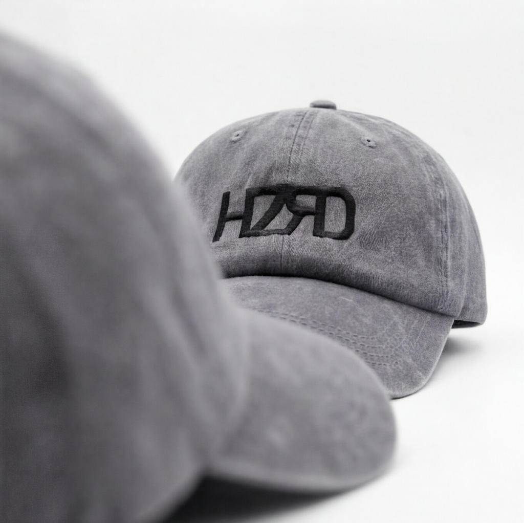 HZRD Washed Cap - Grey