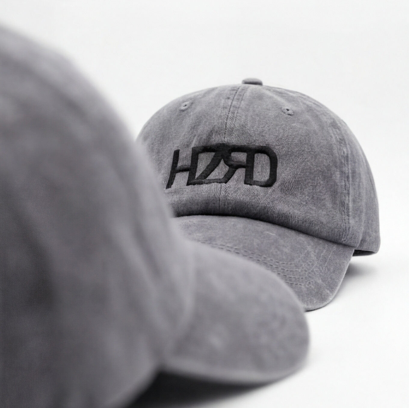 HZRD Washed Cap - Grey