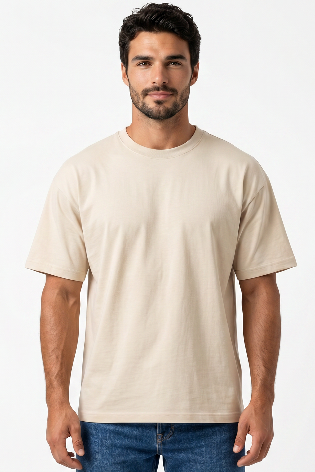 XCED Light Oversized T-shirt beige