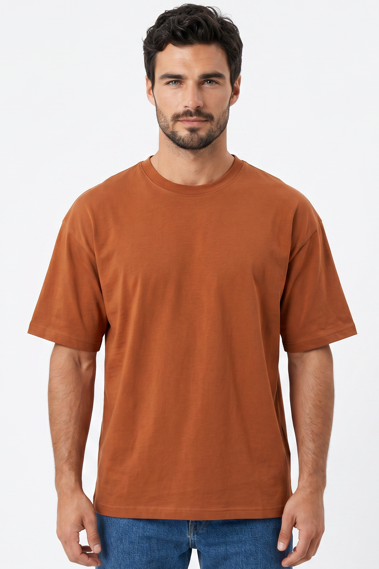 XCED Light Oversized T-shirt caramel