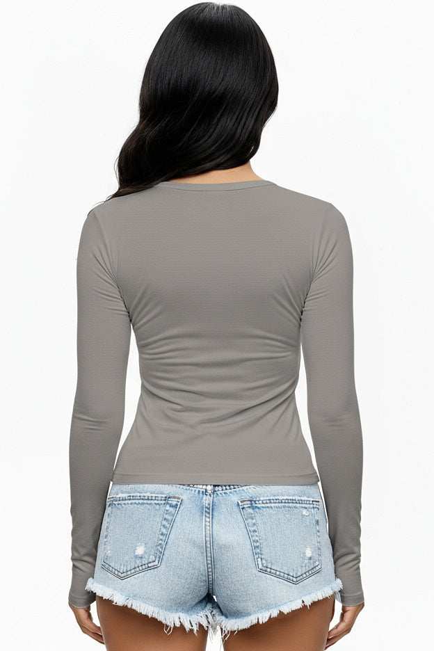 Ivory : Heavy Long Sleeve Tee