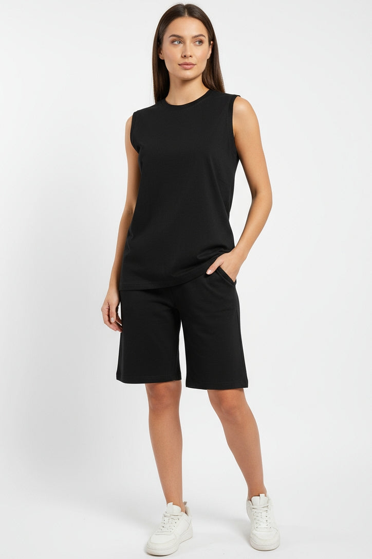Xced women's tank top and shorts set, Egypt