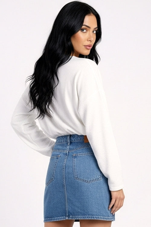 Bronze : Long Sleeve Breeze Top