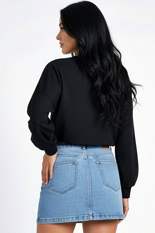 Bronze : Long Sleeve Breeze Top