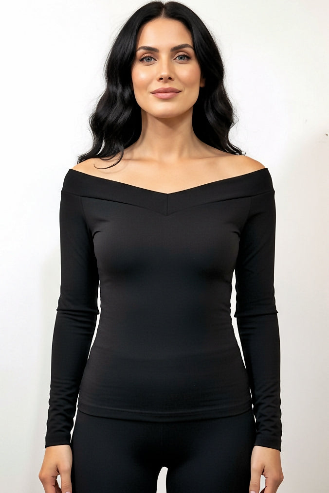 Ivory : Heavy Slit Top