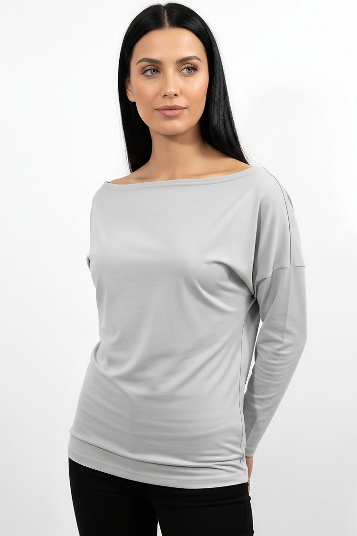 Ivory : Heavy Long Sleeve Top