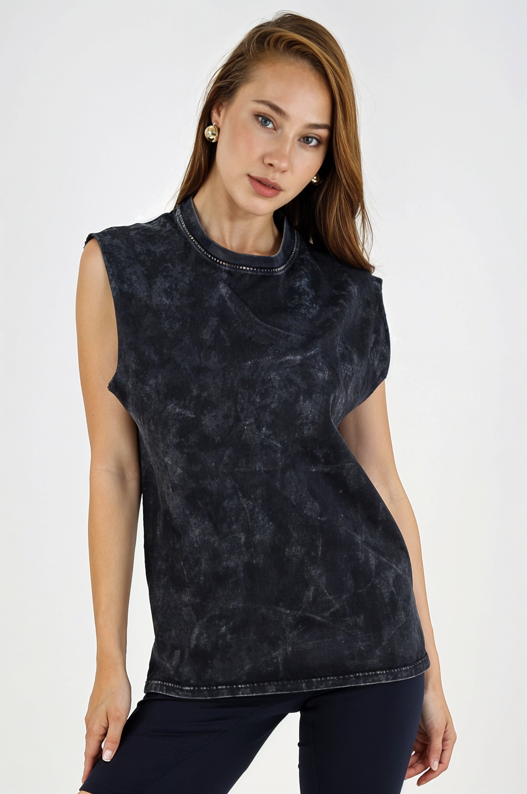 XCED : Acid Wash Tank Top