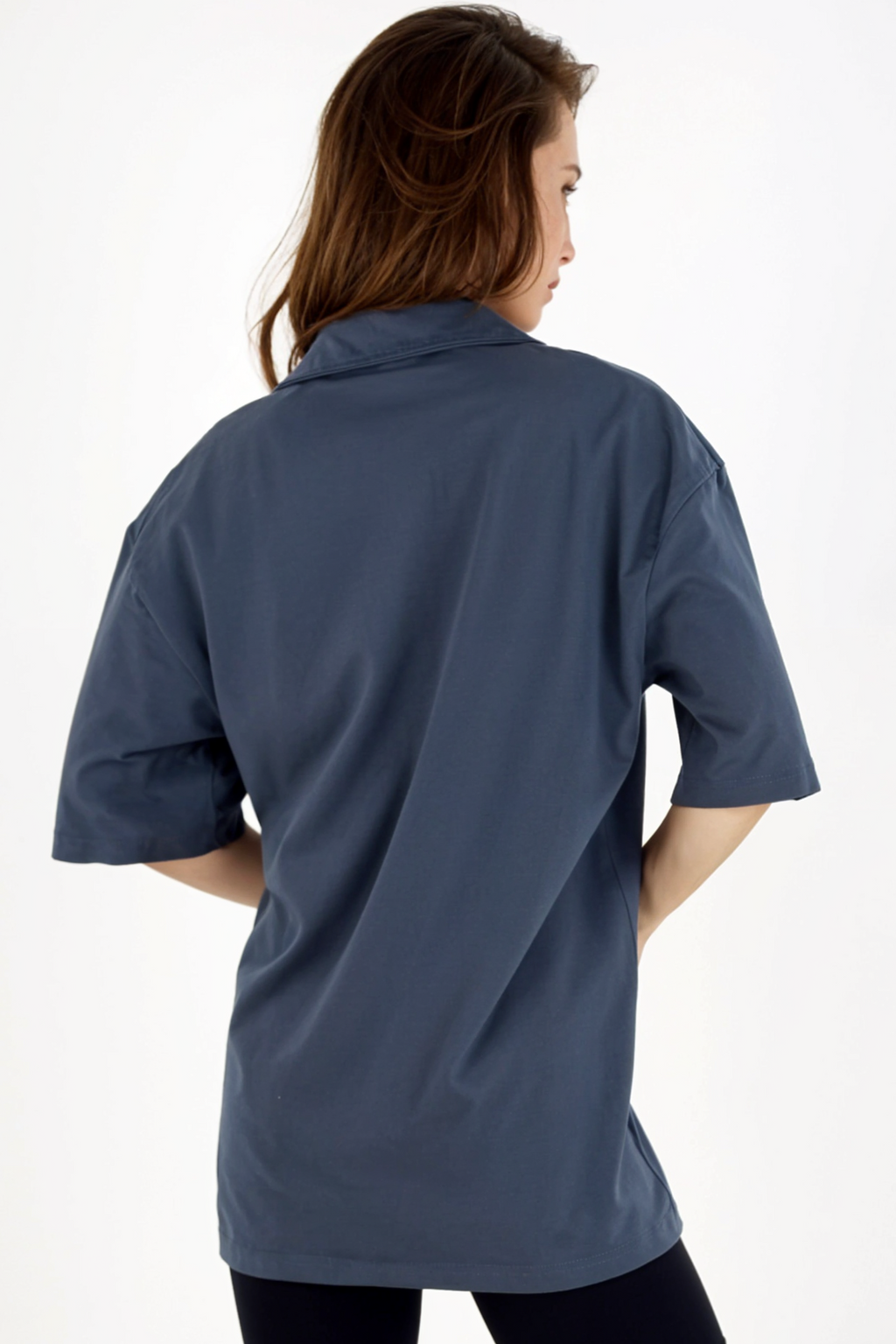 XCED : Collar Oversized T-shirt