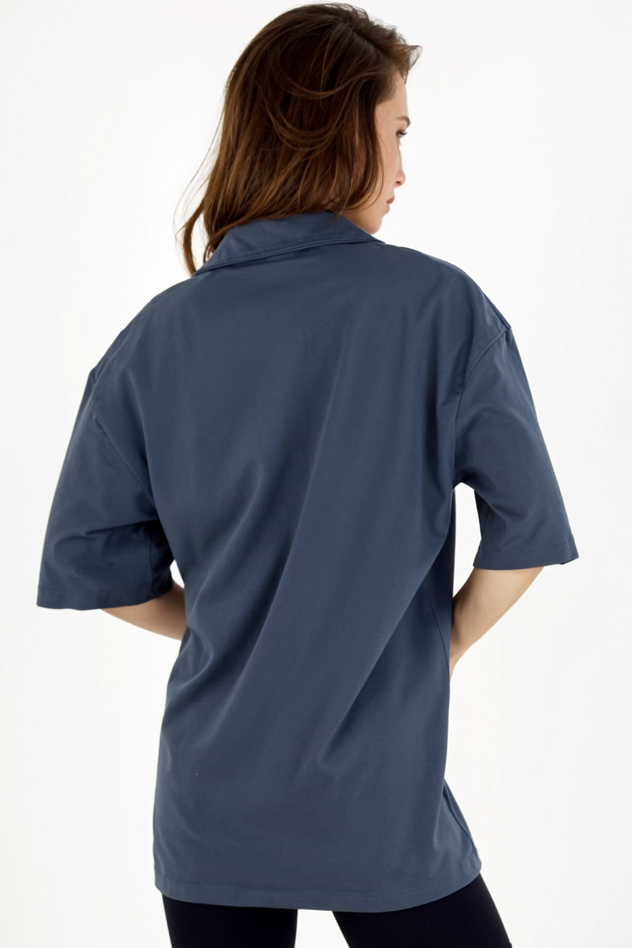 XCED : Collar Oversized T-shirt