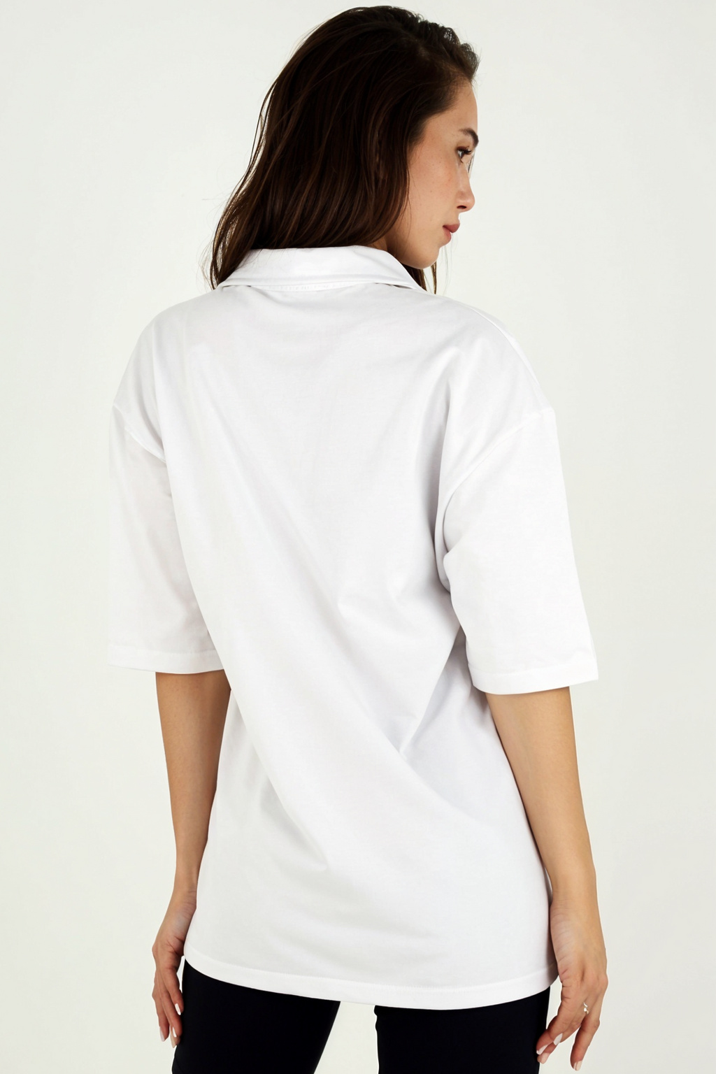 XCED : Collar Oversized T-shirt