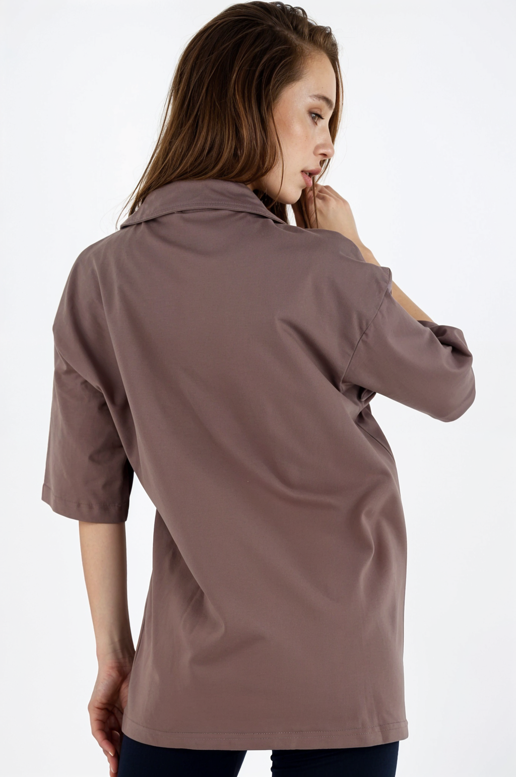 XCED : Collar Oversized T-shirt