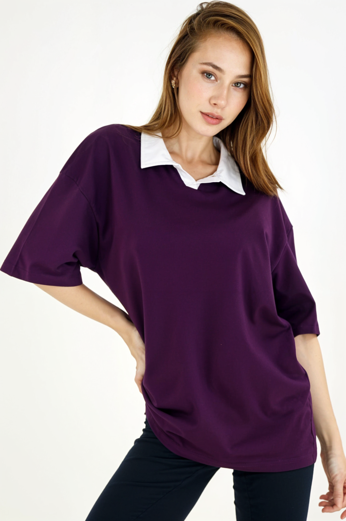 Xced collar oversized t-shirt, Egypt