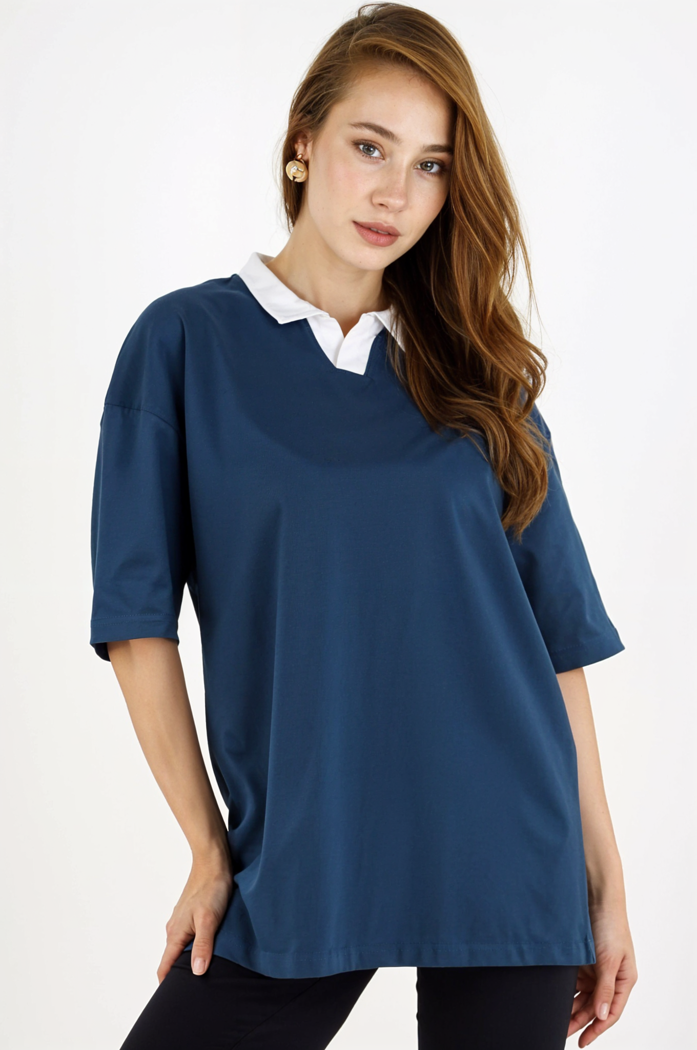 Xced collar oversized t-shirt, Egypt