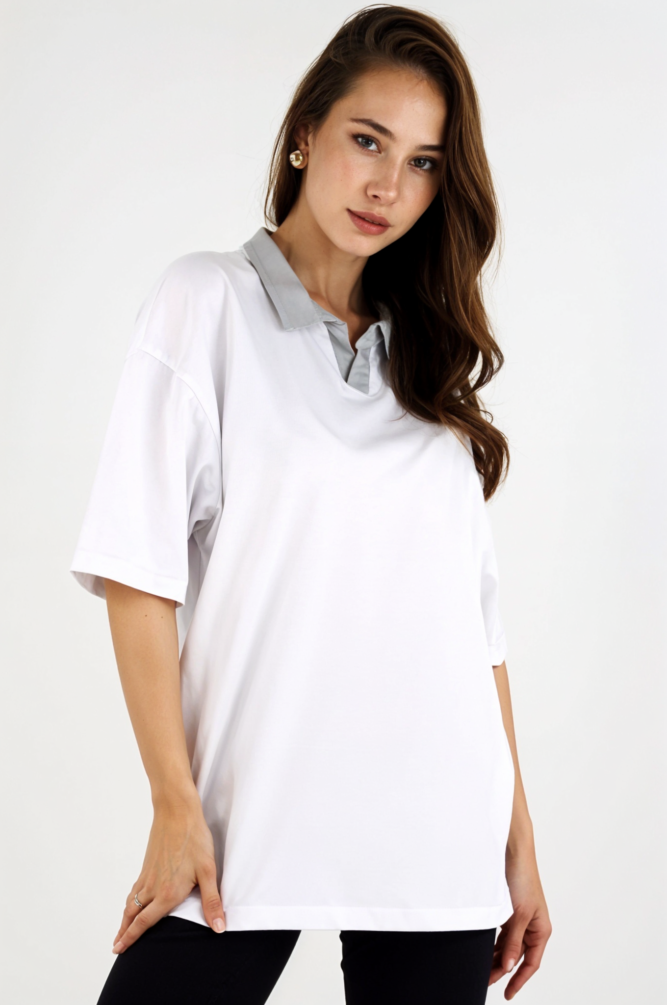 Xced collar oversized t-shirt, Egypt