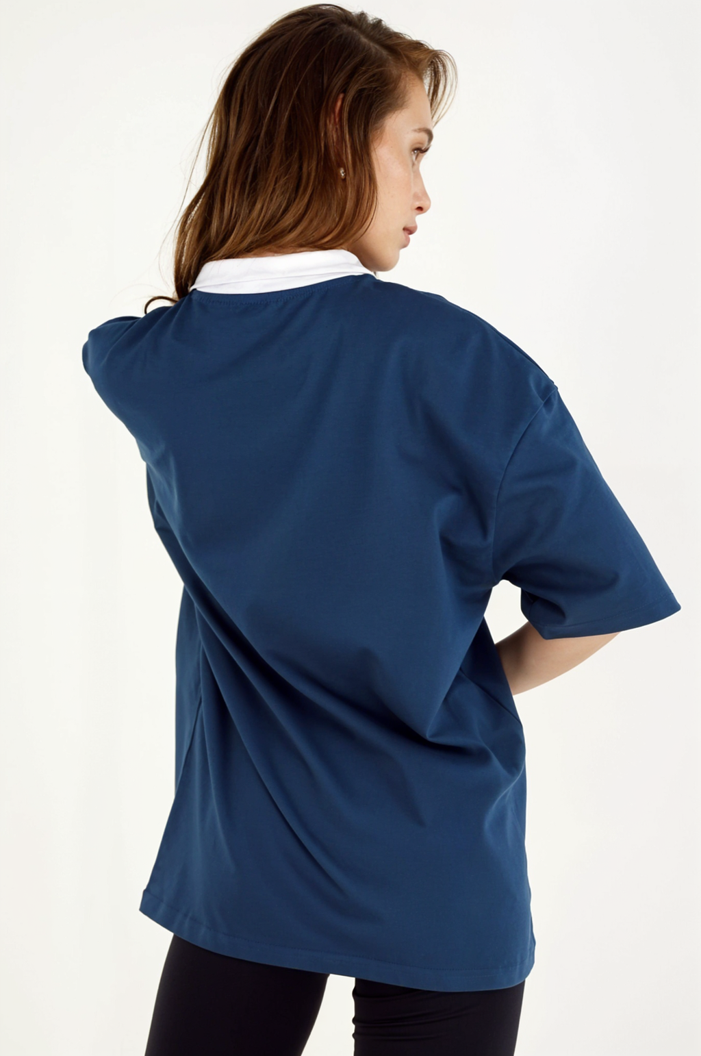 XCED : Collar Oversized T-shirt