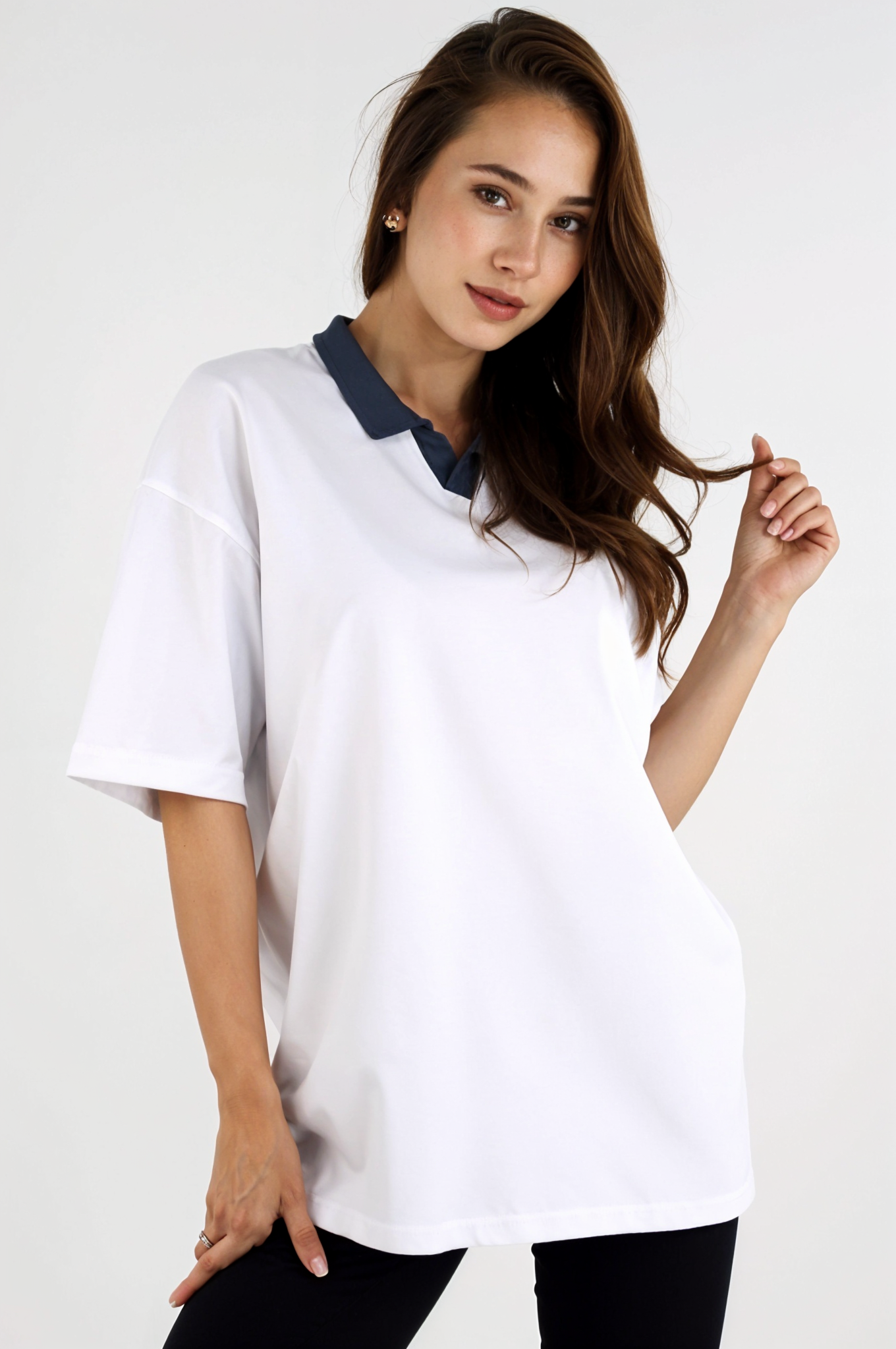 Xced collar oversized t-shirt, Egypt