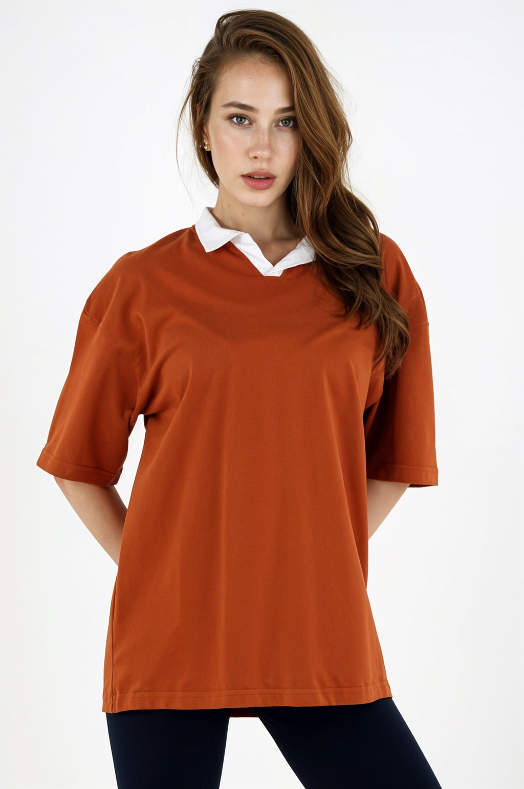 Xced collar oversized t-shirt, Egypt