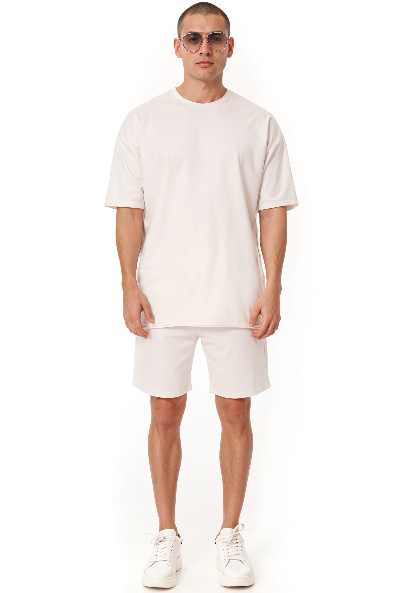 XCED Oversized T-shirt + Shorts Set Men